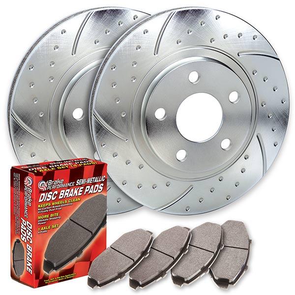 Premium Dimpled & Slotted Brake Kit Image